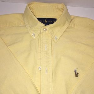 Ralph Lauren boys yellow Oxford